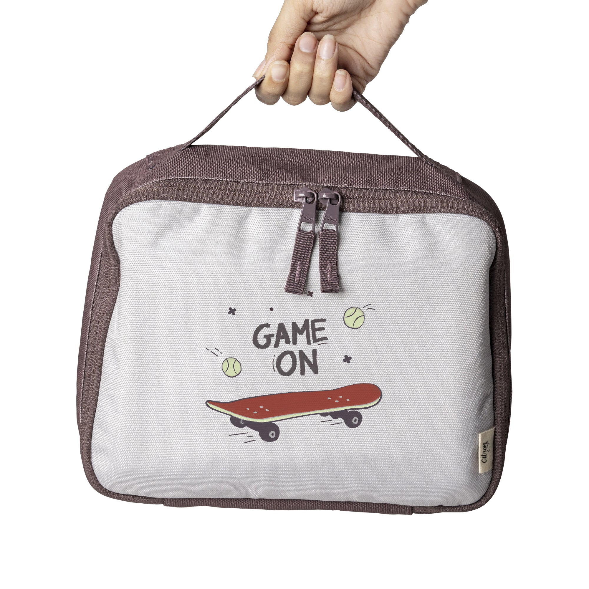 Citron Coolkid Insulated Square Lunchbag