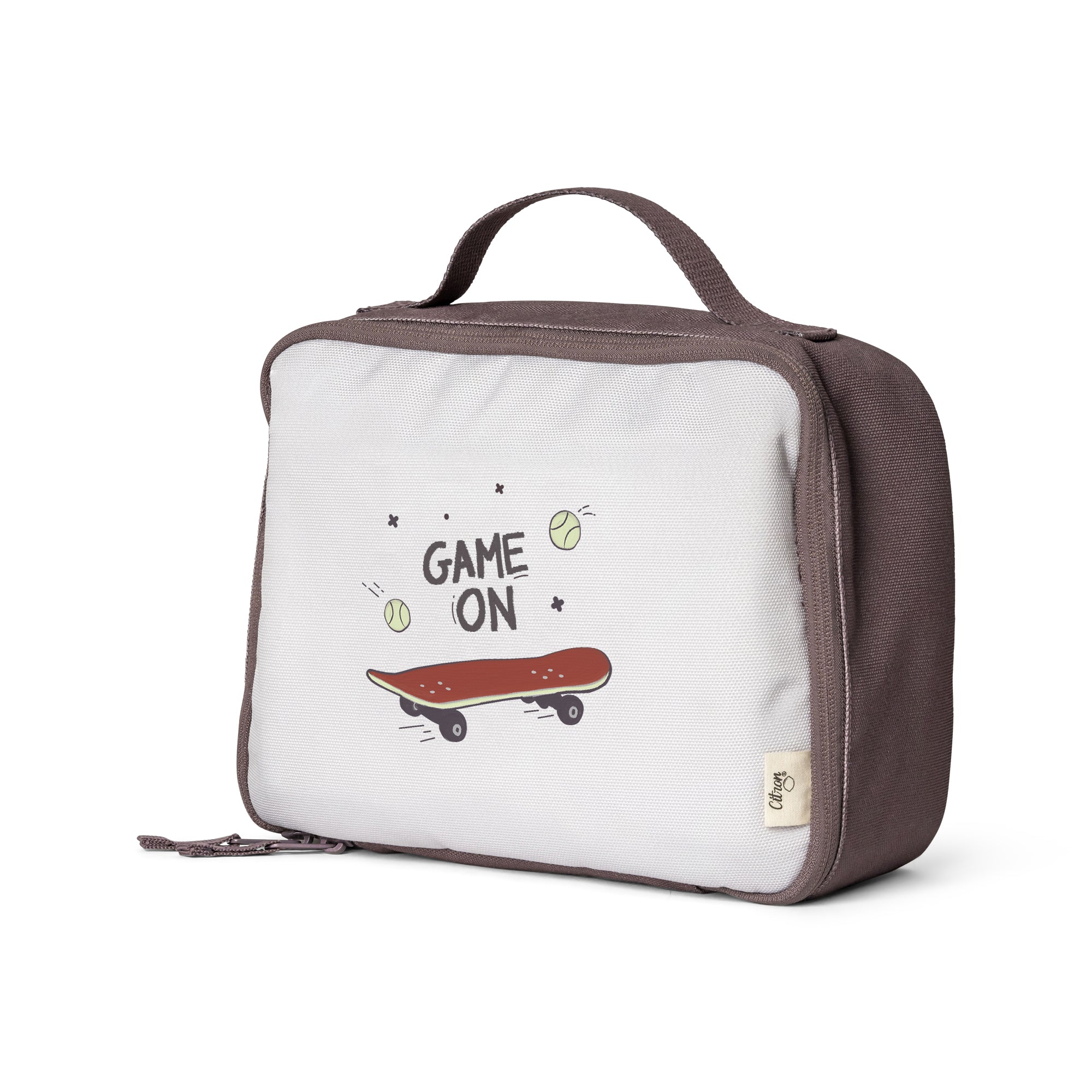 Citron Coolkid Insulated Square Lunchbag