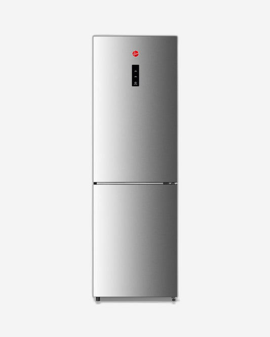 Hoover 2-Door Refrigerator, 414L , No Frost, Inverter Compressor, Multi Air Flow, Chiller Compartment, LED Light,  Door Display , 1 Year Manufacturer , Inox Finish -  HBR-K414-S