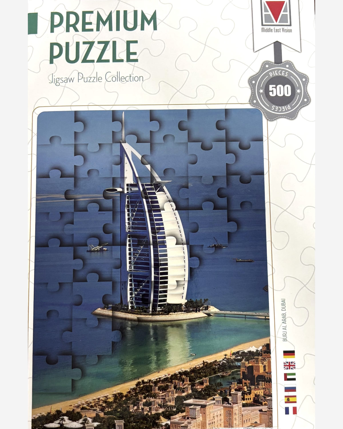 PREMIUM PUZZLE  BURJ AL ARAB DUBAI 500 PCS