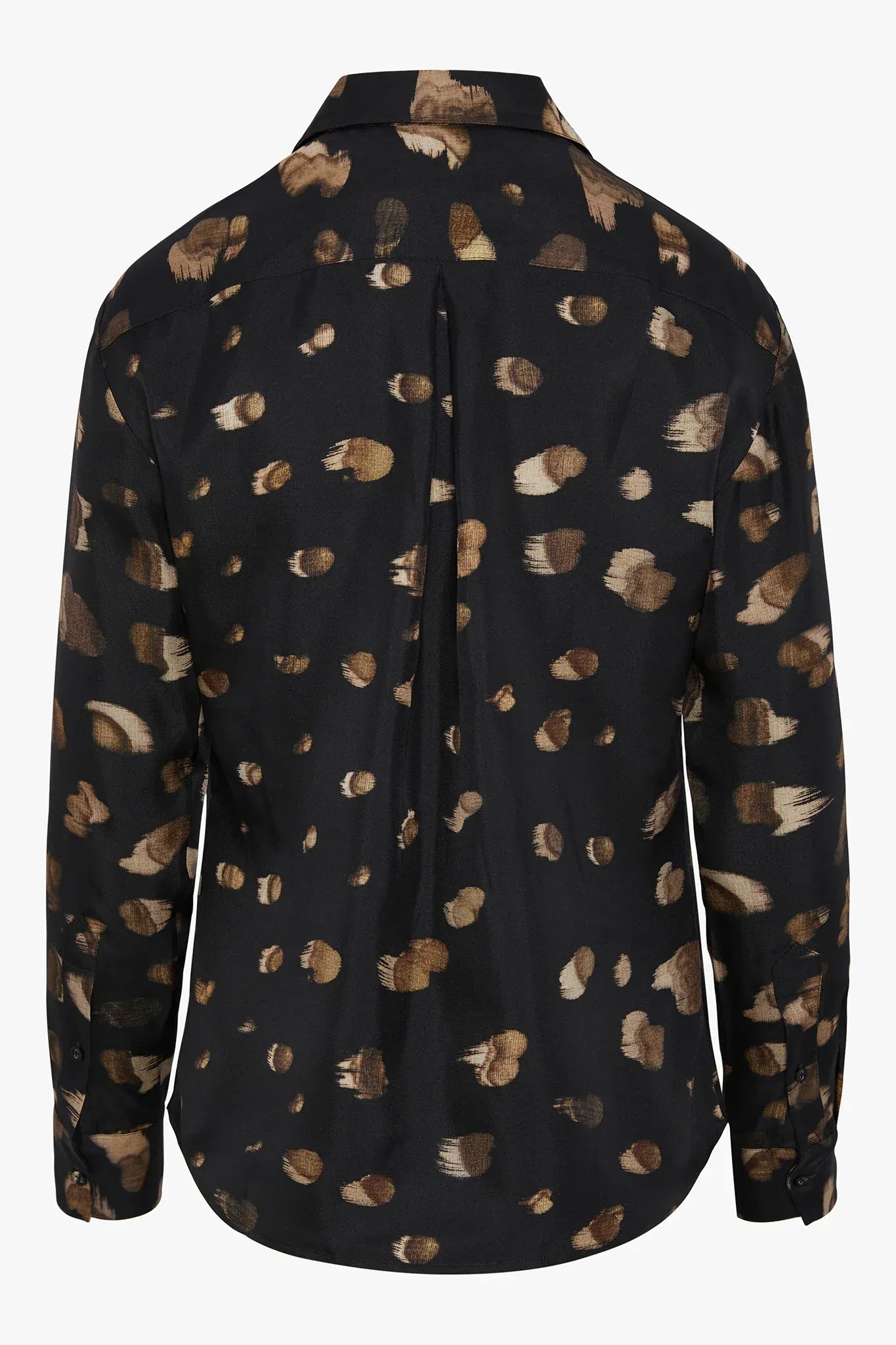 Isabella Silk Twill Printed Shirt