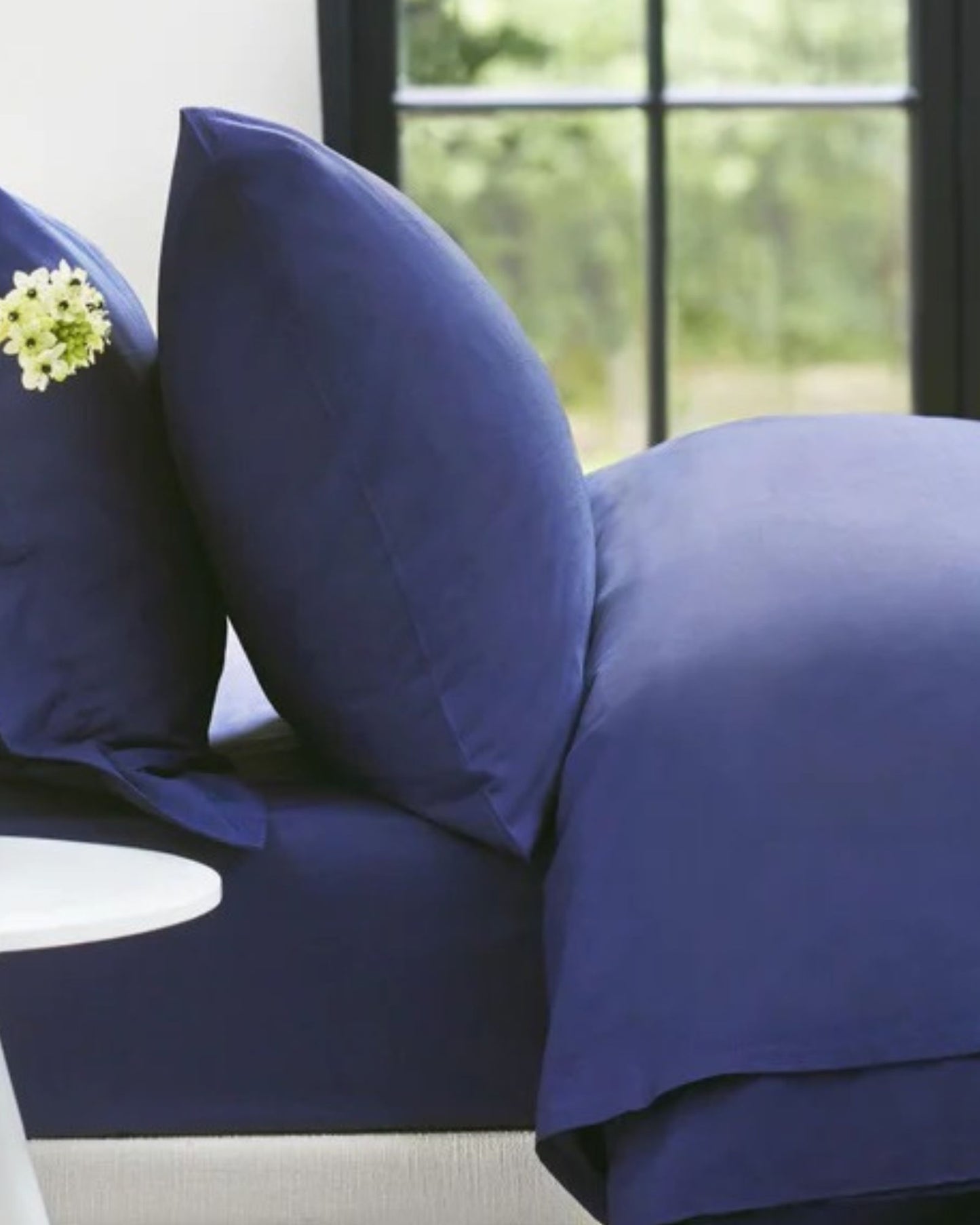 Jasper Conran "300 Thread Count Organic" Duvet Cover in Royal Blue