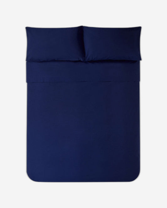 Jasper Conran "300 Thread Count Organic" Duvet Cover in Navy