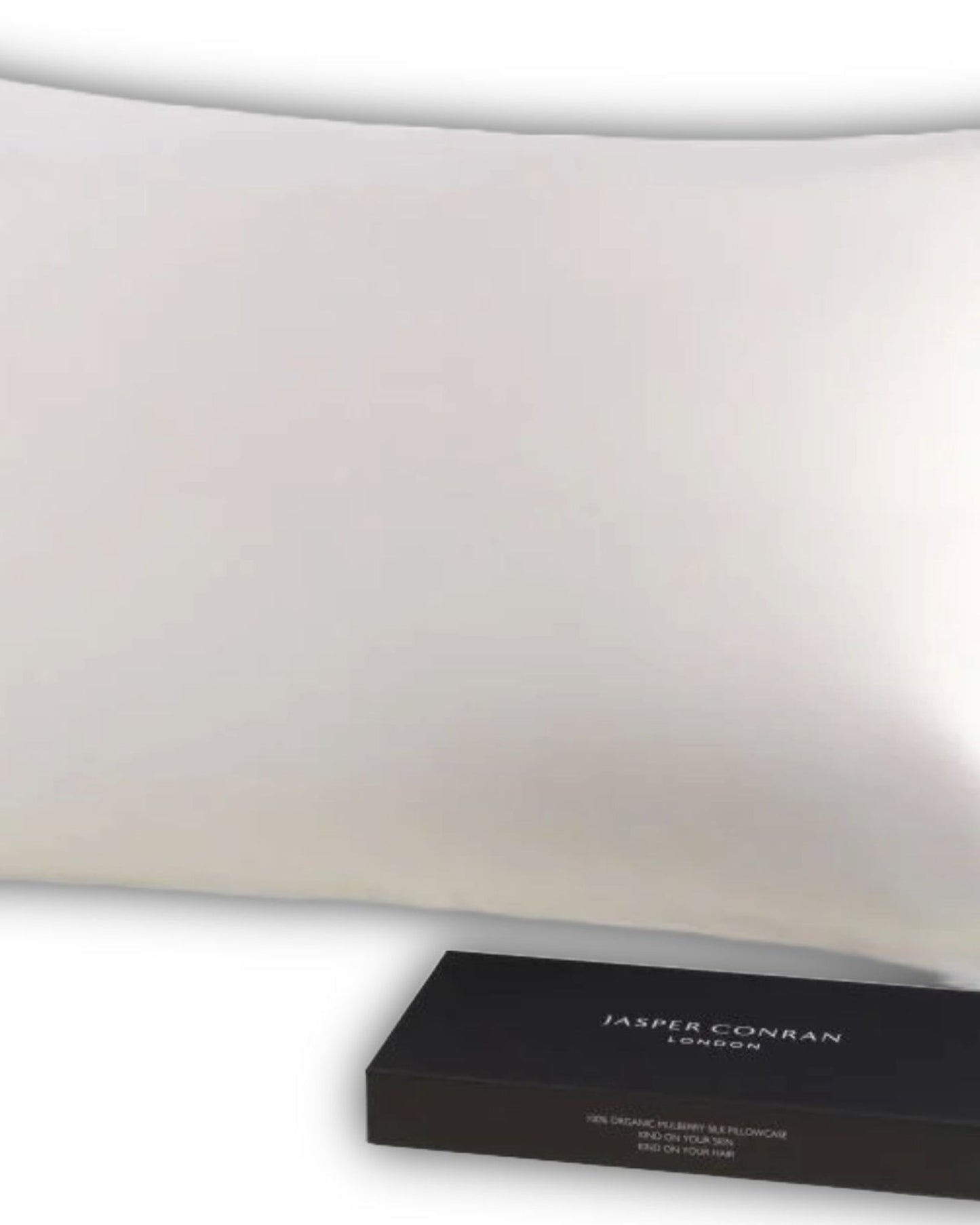 Jasper Conran "Silk Organic" Standard Pillowcase with Box