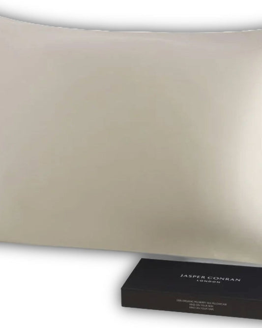 Jasper Conran "Silk Organic" Standard Pillowcase with Box