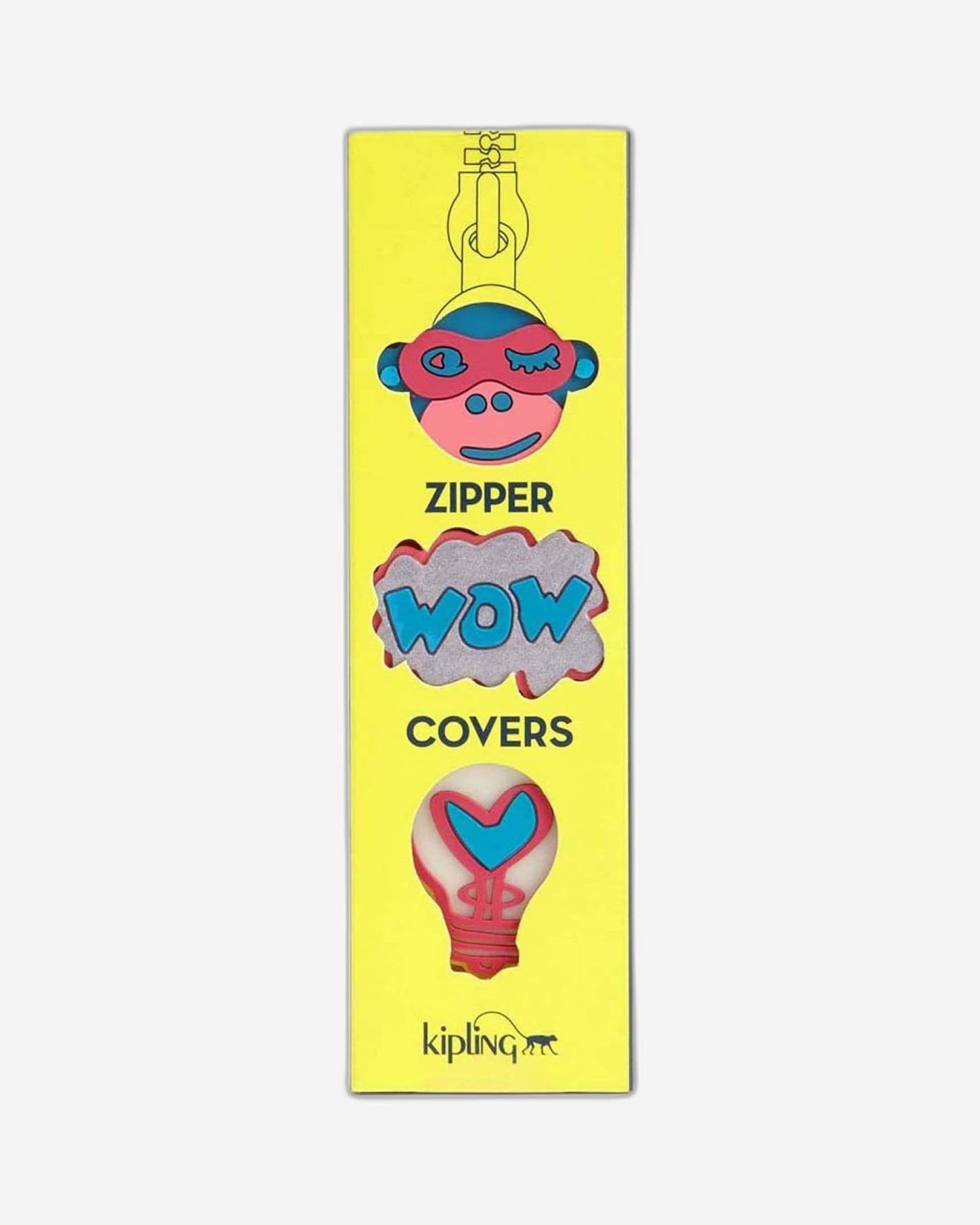 Kipling BTS Pullers Mix Pink Glow Mix 3 Zipper Pullers C200107-22Z