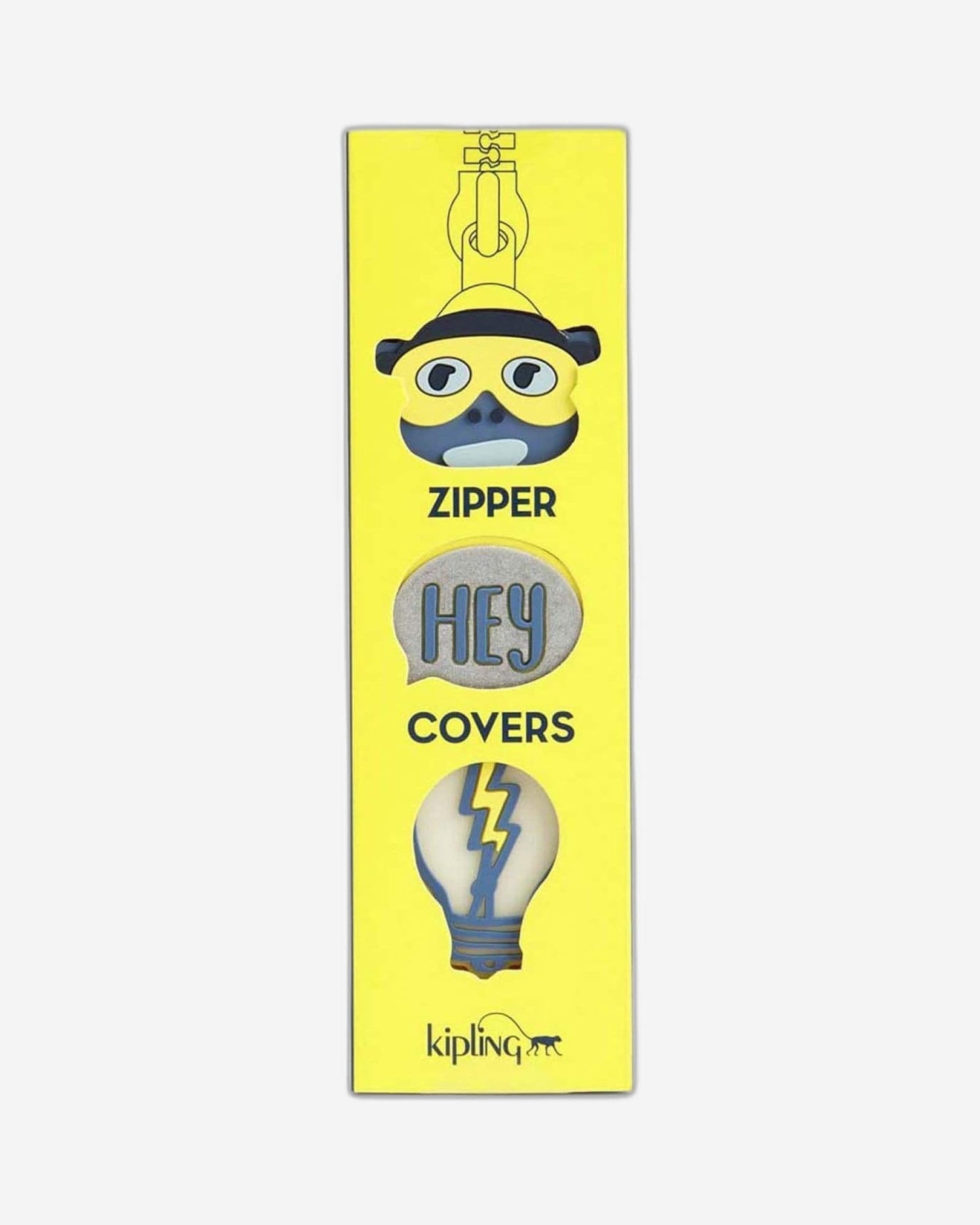 Kipling BTS Pullers Mix Yellow Glow Mix 3 Zipper Pullers C200107-24F