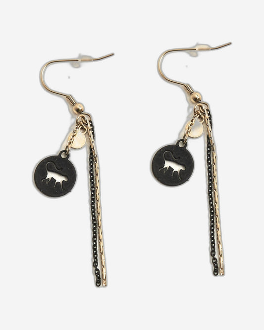 Kipling Circ Black Earrings C200824-900