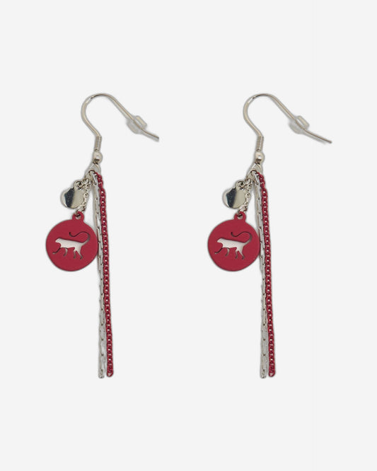 Kipling Strawb Silver Earrings C200824-39L