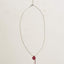 Kipling Strawb Silver Necklace C200834-39L