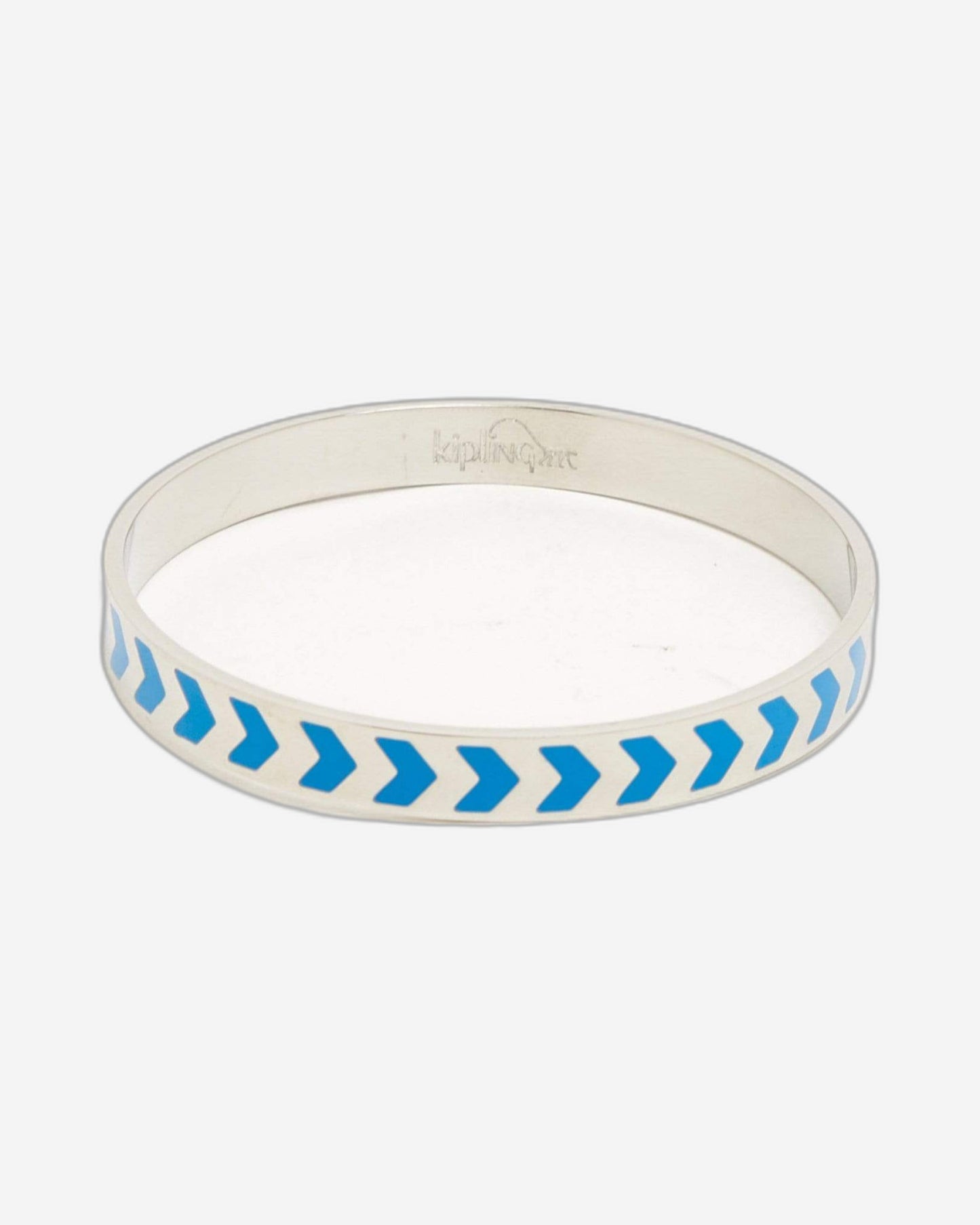 Kipling Enamel Chevron Agua Blue Bracelet C200907-53G
