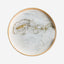 Lynn & Liana Resin Accented Bamboo Round Tray