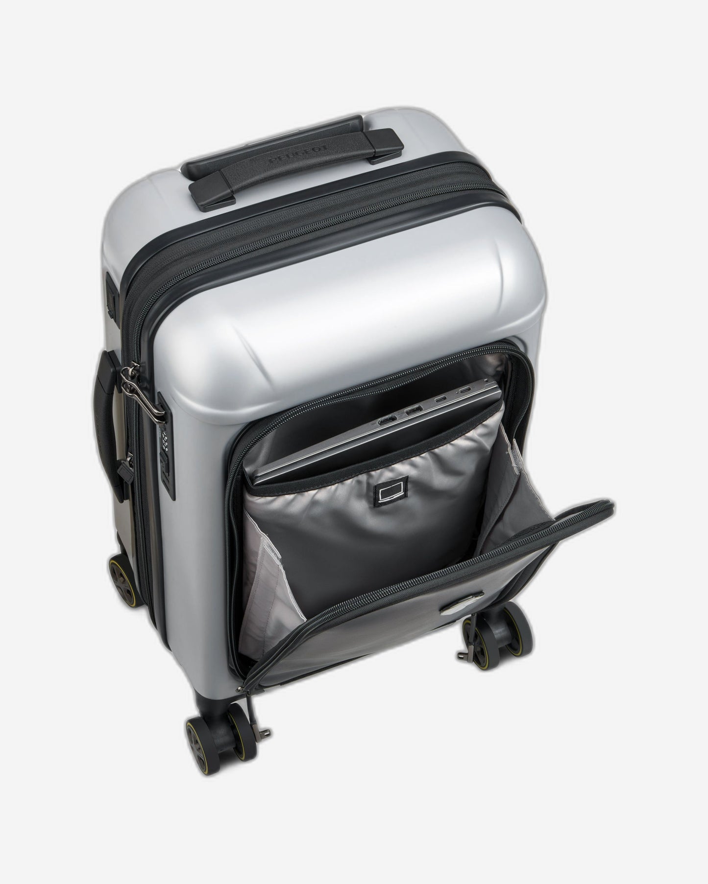 Peugeot Zip Hardcase 4 Double Wheel Business Luggage Trolley