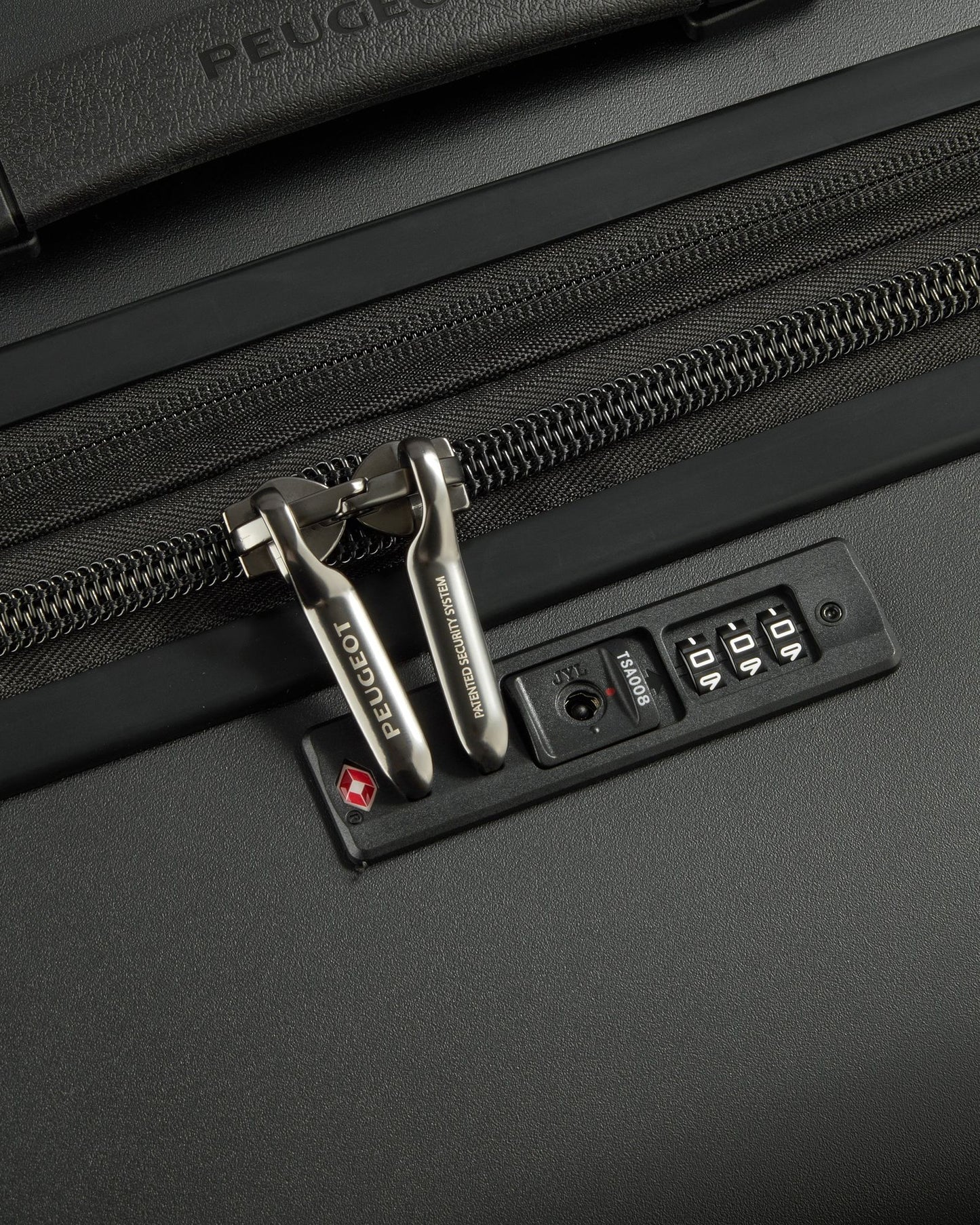 Peugeot Zip Hardcase 4 Double Wheel  Expandable Luggage Trolley