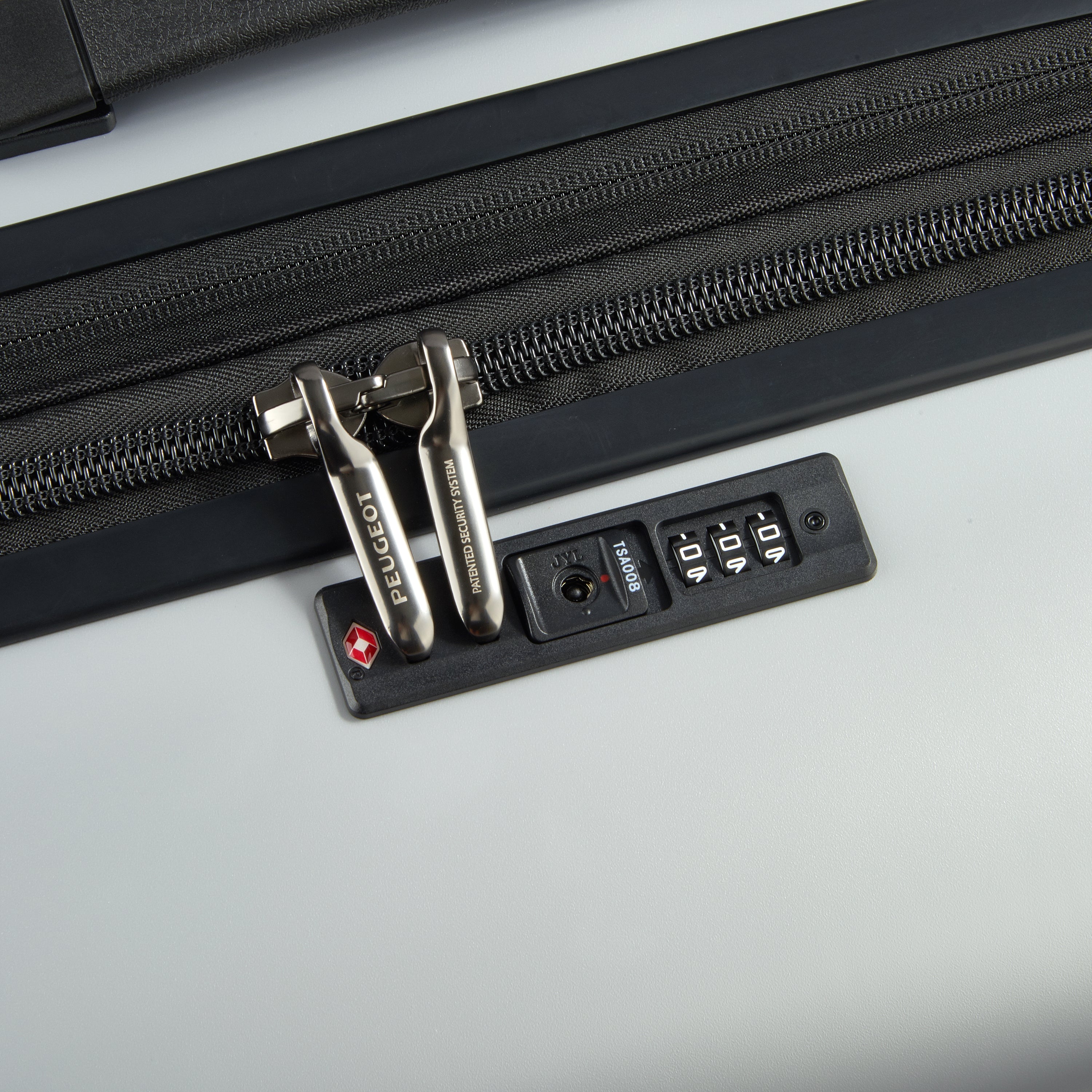 Peugeot Zip Hardcase 4 Double Wheel  Expandable Luggage Trolley