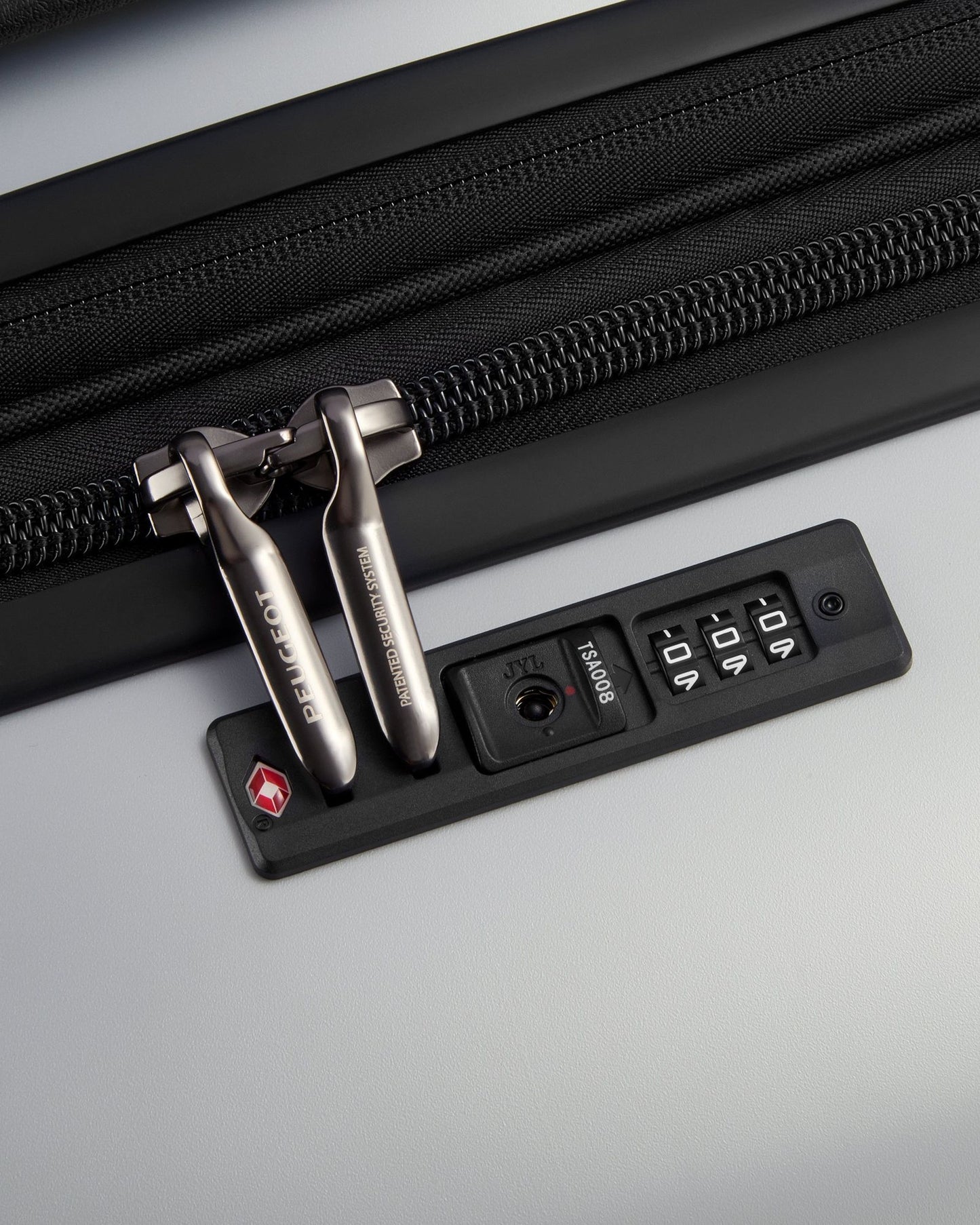 Peugeot Zip Hardcase 4 Double Wheel  Expandable Luggage Trolley