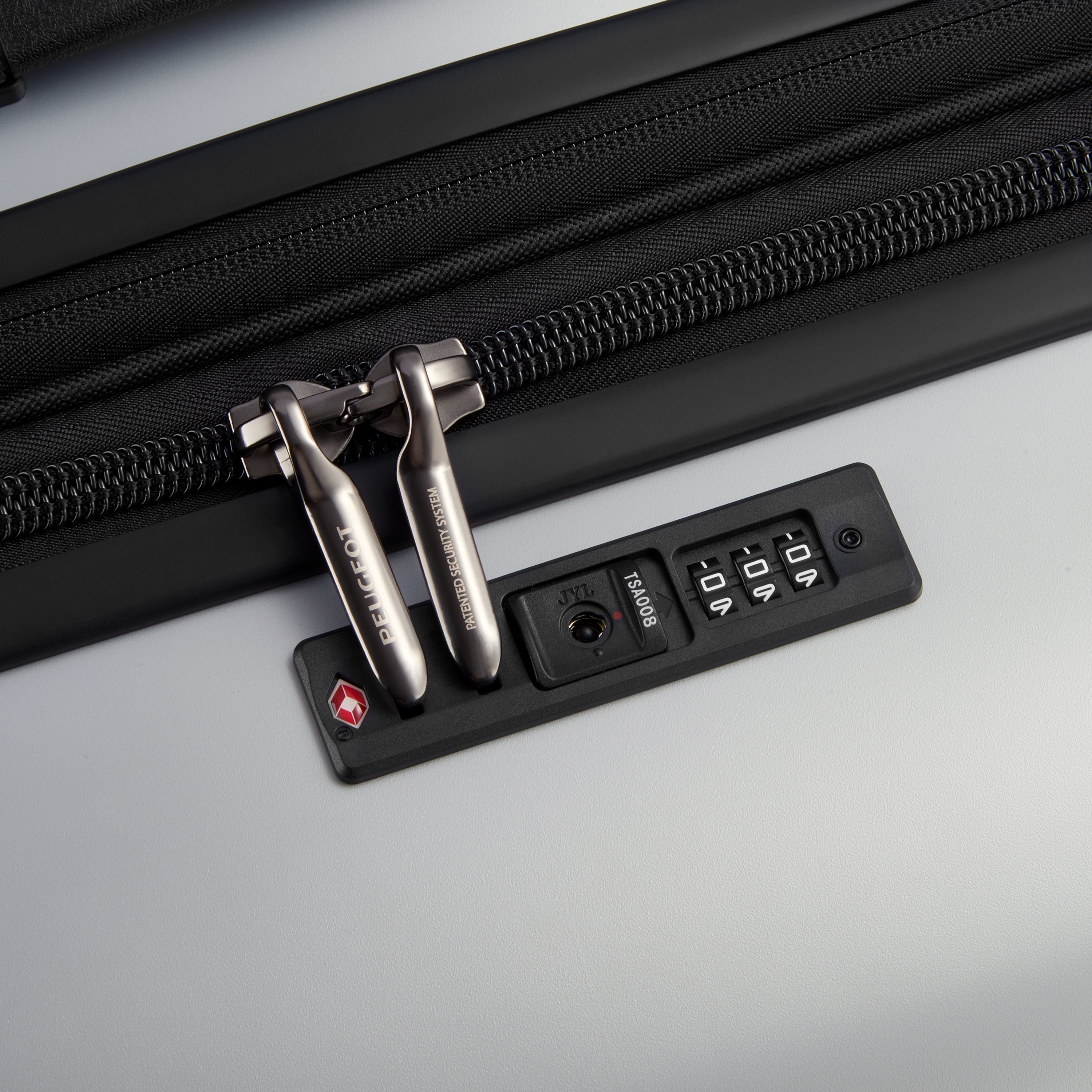 Peugeot Zip Hardcase 4 Double Wheel  Expandable Luggage Trolley