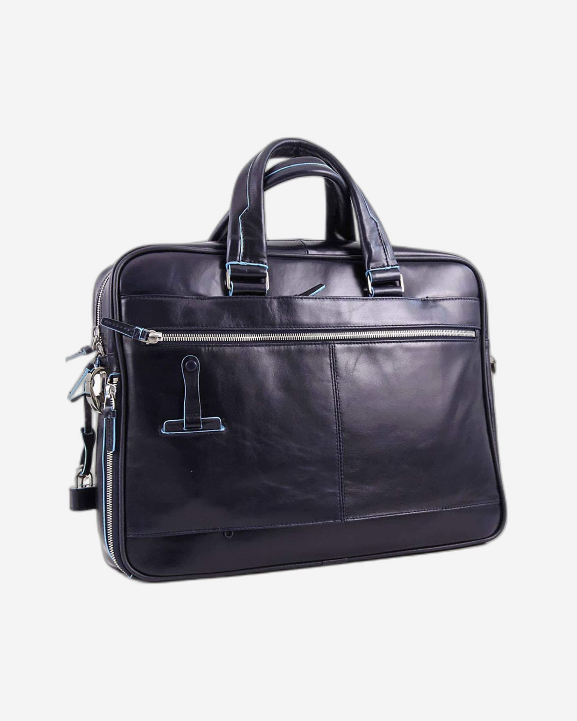 Buy Piquadro Blue Square Portfolio Online in UAE | Jashanmal