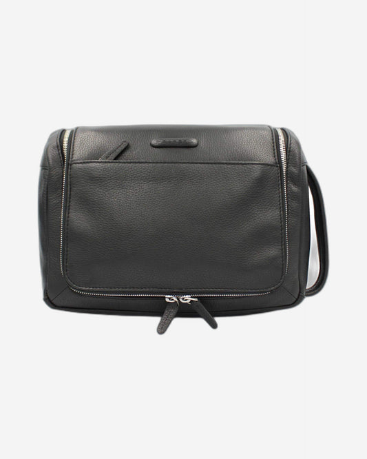 Piquadro Modus Large Hanging Toiletry Bag - Black - BY3853MO/N