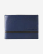 Piquadro Setebos Men's Wallet with Flip Up Id Window - Blue - PU1392S96R/BLU