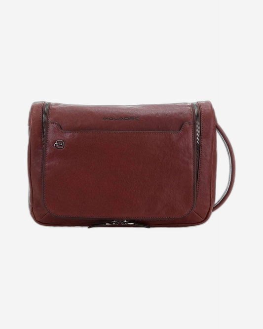 Piquadro Square Toiletry Bag - Tobacco - BY3853B3/CU