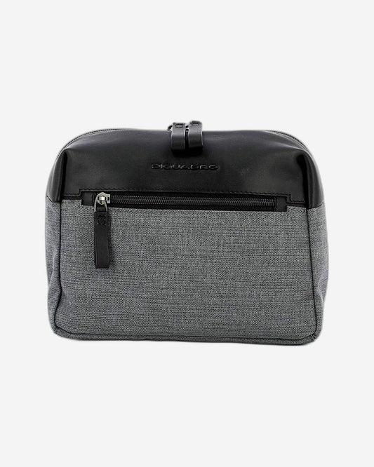 Piquadro Tiros Toiletry Bag - Grey - BY4448W98/GR