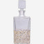 Bohemia Nicolette Decanter With Golden Marble Lead Crystal