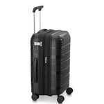 Delsey Paris Securitech Dune Hardcase 4 Double Wheel Expandable Luggage Trolley