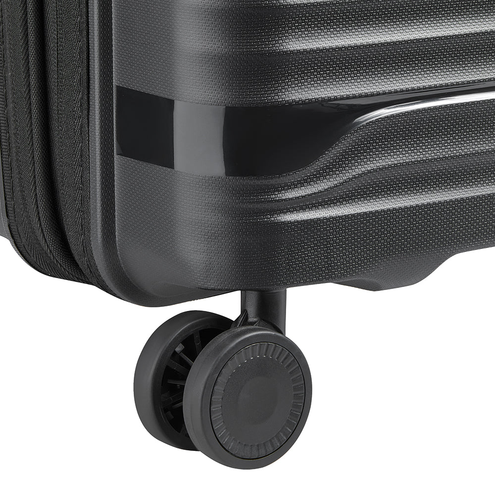 Delsey Paris Securitech Dune Hardcase 4 Double Wheel Expandable Luggage Trolley