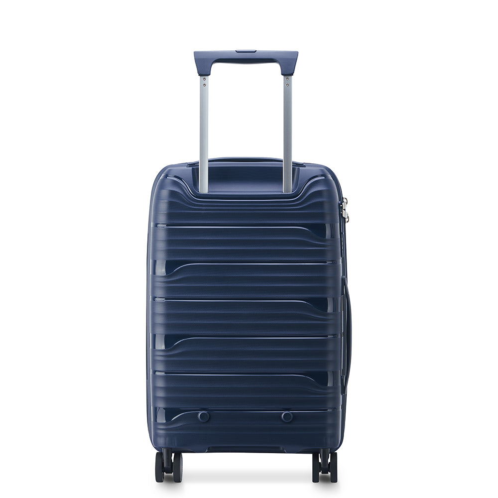 Delsey Paris Securitech Dune Hardcase 4 Double Wheel Expandable Luggage Trolley