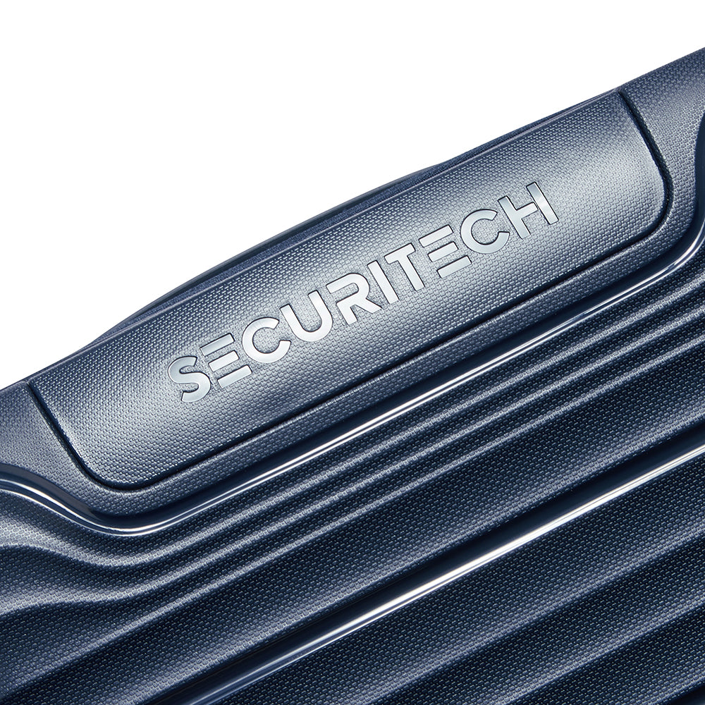 Delsey Paris Securitech Dune Hardcase 4 Double Wheel Expandable Luggage Trolley