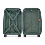 Delsey Paris Securitech Dune Hardcase 4 Double Wheel Expandable Luggage Trolley