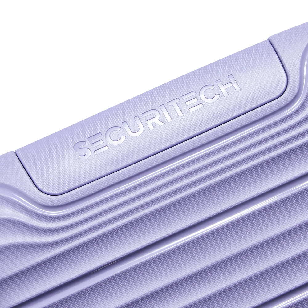 Delsey Paris Securitech Dune Hardcase 4 Double Wheel Expandable Luggage Trolley