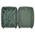 Delsey Paris Securitech Dune Hardcase 4 Double Wheel Expandable Luggage Trolley