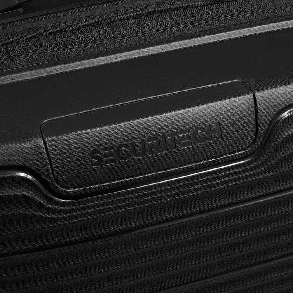 Delsey Paris Securitech Dune Hardcase 4 Double Wheel Expandable Luggage Trolley