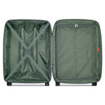 Delsey Paris Securitech Dune Hardcase 4 Double Wheel Expandable Luggage Trolley