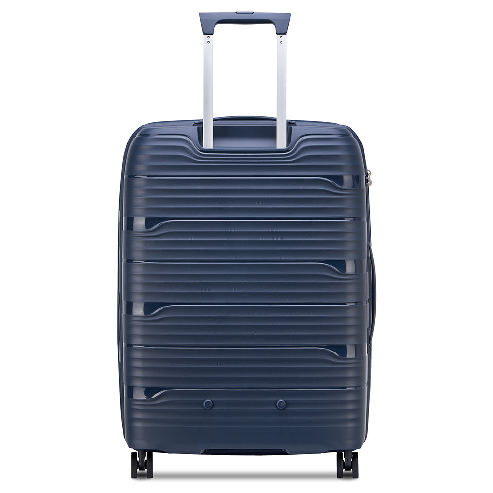Delsey Paris Securitech Dune Hardcase 4 Double Wheel Expandable Luggage Trolley