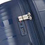 Delsey Paris Securitech Dune Hardcase 4 Double Wheel Expandable Luggage Trolley