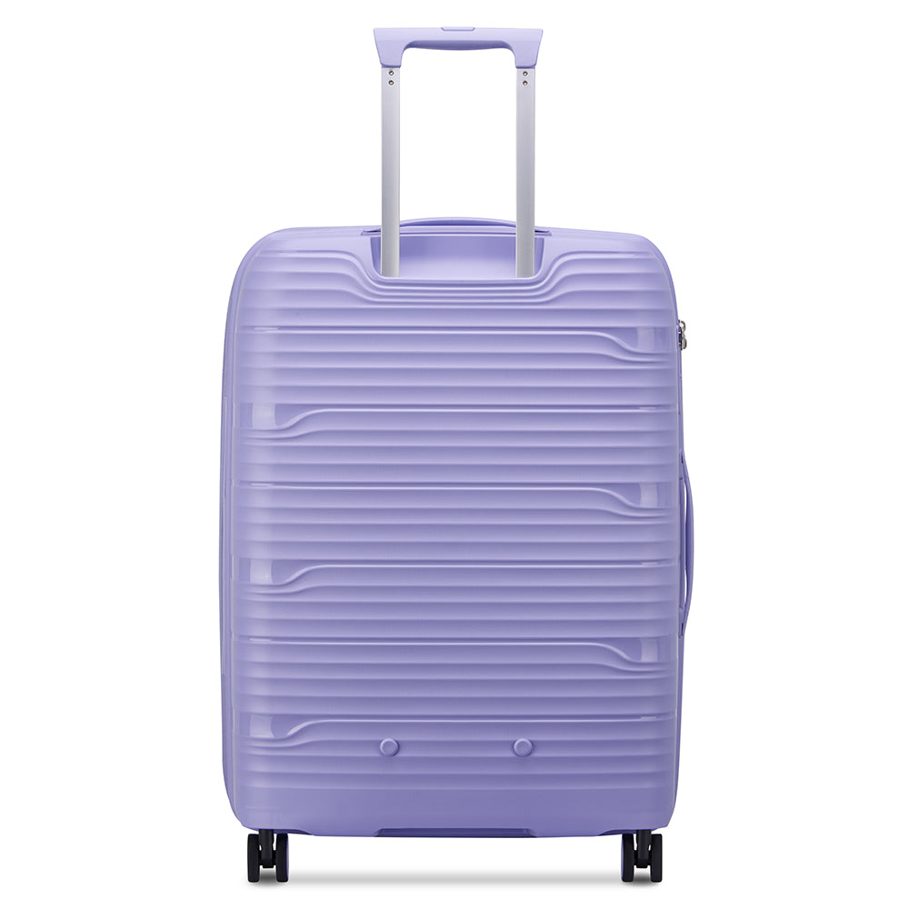 Delsey Paris Securitech Dune Hardcase 4 Double Wheel Expandable Luggage Trolley