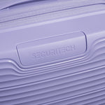 Delsey Paris Securitech Dune Hardcase 4 Double Wheel Expandable Luggage Trolley