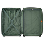 Delsey Paris Securitech Dune Hardcase 4 Double Wheel Expandable Luggage Trolley