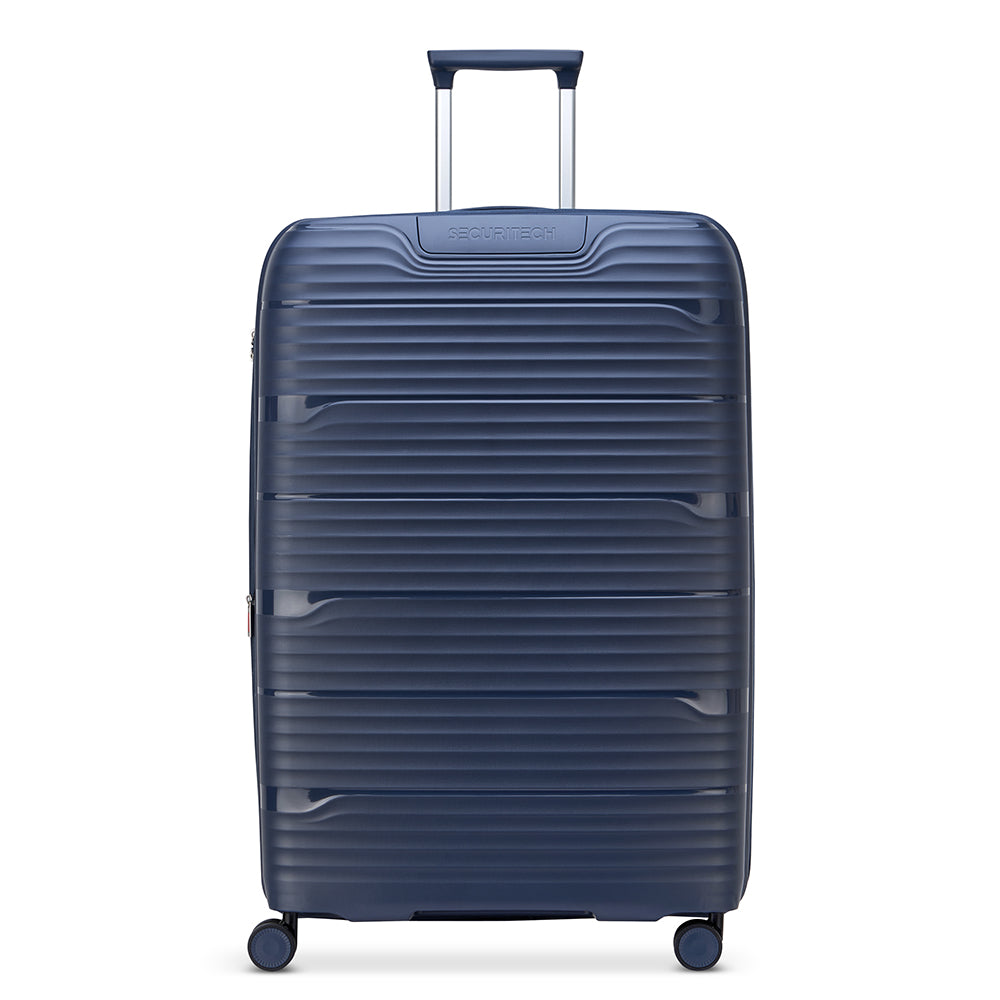 Delsey Paris Securitech Dune Hardcase 4 Double Wheel Expandable Luggage Trolley