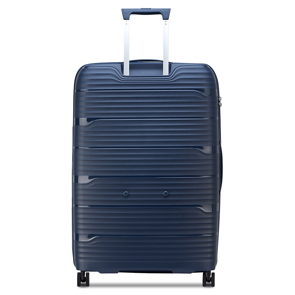 Delsey Paris Securitech Dune Hardcase 4 Double Wheel Expandable Luggage Trolley