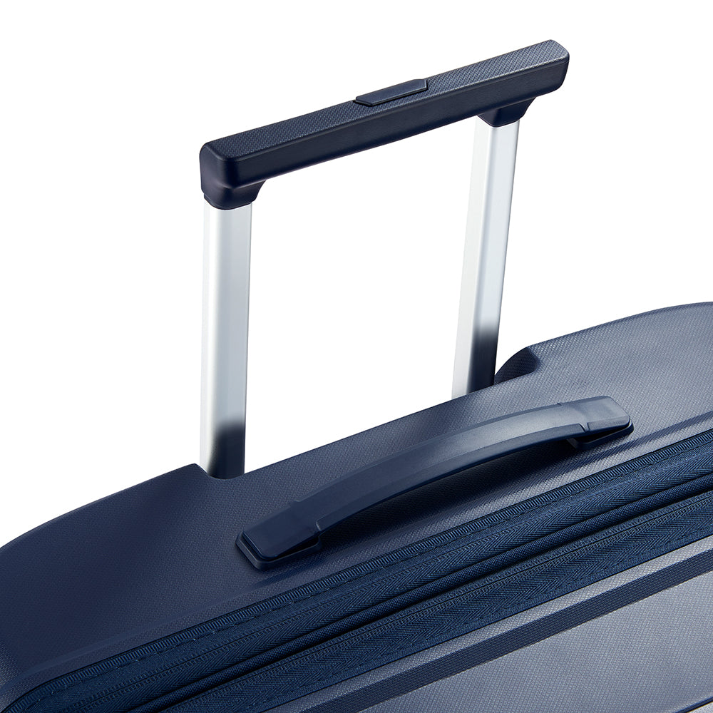 Delsey Paris Securitech Dune Hardcase 4 Double Wheel Expandable Luggage Trolley