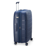 Delsey Paris Securitech Dune Hardcase 4 Double Wheel Expandable Luggage Trolley