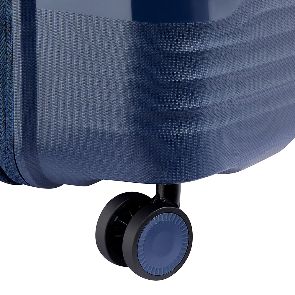 Delsey Paris Securitech Dune Hardcase 4 Double Wheel Expandable Luggage Trolley