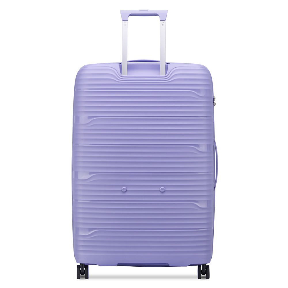 Delsey Paris Securitech Dune Hardcase 4 Double Wheel Expandable Luggage Trolley