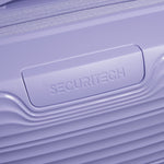 Delsey Paris Securitech Dune Hardcase 4 Double Wheel Expandable Luggage Trolley