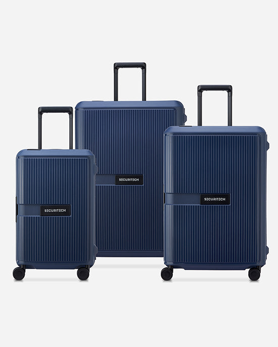 Delsey Paris Securitech Stone Set of 3 Luggage
