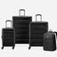 Delsey Paris Securitech Slash 3 Piece Set Expandable Luggage + Free Backpack